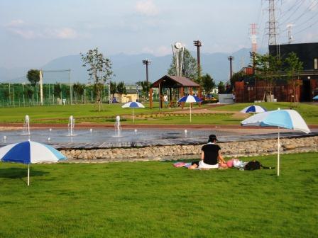 押原公園の噴水