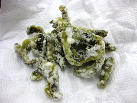 ゴーヤの砂糖菓子