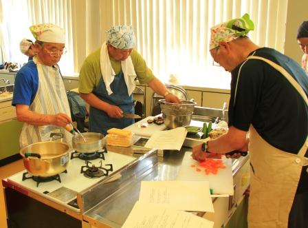 男の料理教室0709