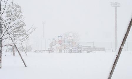雪の押原公園