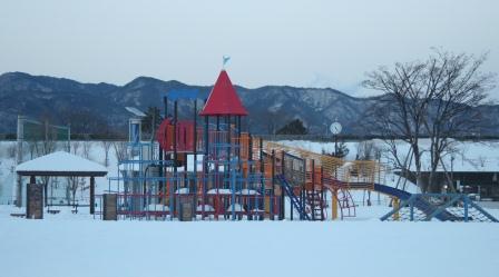 雪景色の押原公園