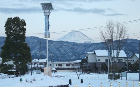 押原公園からの富士山