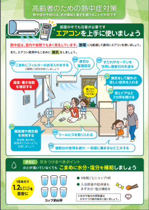 高齢者のための熱中症対策