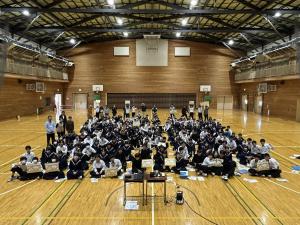中学生の集合写真